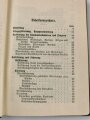 D.V.E. Nr. 267 "Felddienst-Ordnung (f.o.)" datiert 1908, 176 Seiten plus Anhänge, DIN A6