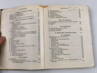 "Handbuch für den Truppenführer" datiert 1914, 224 Seiten, DIN A6