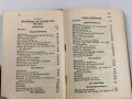 D.V.E. Nr. 414 "Erxerzier-Reglement für die Feldartillerie" datiert 1907, 248 Seiten, DIN A6