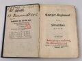 D.V. 61 "Exerzier-Reglement für die Feldartillerie" datiert 1907, 248 Seiten, DIN A6, stark gebraucht 