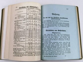 D.V.E. Nr. 352 "Feld-Pionierdienst aller Waffen (F.Pi.D.)" datiert 1912, 316 Seiten, DIN A6