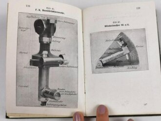 D.V.E. Nr. 414a "Anhang zum Erxerzier-Reglement für die Feldartillerie" datiert 1913, 251 Seiten, DIN A6