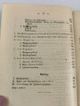 1.Weltkrieg "Ausbildungsvorschrift für die Fußtruppen im Kriege (A. V. F.)" datiert 1918, 230 Seiten, DIN A6