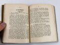 1.Weltkrieg "Ausbildungsvorschrift für die Fußtruppen im Kriege (A. V. F.)" datiert 1918, 230 Seiten, DIN A6