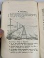 1.Weltkrieg "Anleitung zur Fertigung von militärischen Ansichtsskizzen nach der Natur im Kriege " 35 Seiten, unter DIN A5, stark gebraucht
