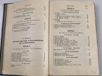 "Der Infanterie Einjährige und Offizier des Beurlaubtenstandes" datiert 1913, 405 Seiten, DIN A5