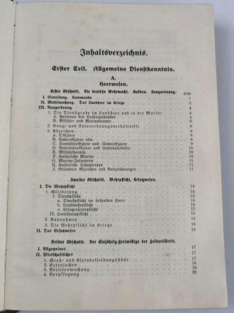 1.Weltkrieg, "Handbuch für die Einjährig-Freiwilligen der Feldartillerie" datiert 1915, 436 Seiten, DIN A5