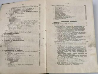 1.Weltkrieg, "Handbuch für die Einjährig-Freiwilligen der Feldartillerie" datiert 1915, 436 Seiten, DIN A5