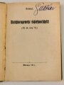 D.V. 518 "Maschinengewehr-Schießvorschrift M.G.Sch.V." datiert 1911, 61 Seiten, DIN A6