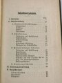 D.V. 518 "Maschinengewehr-Schießvorschrift M.G.Sch.V." datiert 1911, 61 Seiten, DIN A6