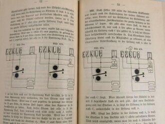 "Leitfaden für den theoretischen Unterricht bei den Telegraphentruppen" datiert 1909, 128 Seiten, DIN A5