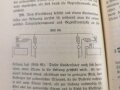 "Leitfaden für den theoretischen Unterricht bei den Telegraphentruppen" datiert 1909, 128 Seiten, DIN A5