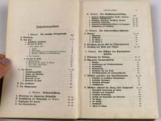 1.Weltkrieg, "Der Einjährige Freiwillige der Infanterie" datiert 1916, 381 Seiten, DIN A5