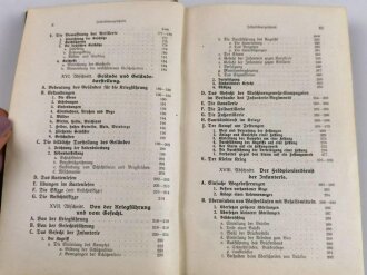 1.Weltkrieg, "Der Einjährige Freiwillige der Infanterie" datiert 1916, 381 Seiten, DIN A5