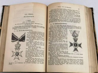 "Handbuch für den Einjährig-Freiwilligen der kgl. bayrischen Infanterie" datiert 1888, 685 Seiten, DIN A5, stark gebraucht