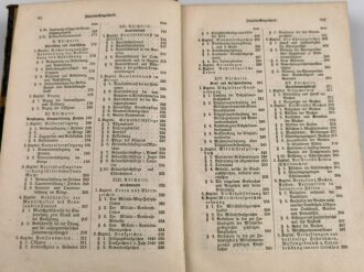 "Handbuch für den Einjährig-Freiwilligen der kgl. bayrischen Infanterie" datiert 1888, 685 Seiten, DIN A5, stark gebraucht