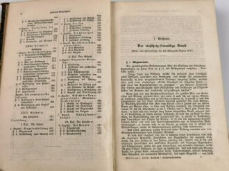 "Handbuch für den Einjährig-Freiwilligen der kgl. bayrischen Infanterie" datiert 1888, 685 Seiten, DIN A5, stark gebraucht