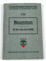 Landwirtschaftliche Lehrbuch-Reihe 5. Teil "Bauerntum" Reichsnährstand , 156 Seiten, datiert 1937, DIN A5, stark gebraucht