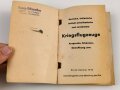 "Deutsche Italienische Britisch-Amerikanische und Sowjetische Kriegsflugzeuge", RLM, 166 Seiten, 1943, DIN A6