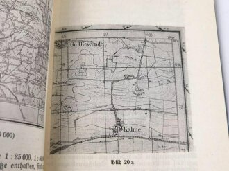 H. Dv. 141/1 "Truppenvermessungsdienst" Heft 1, 105 Seiten, datiert 1938, DIN A6