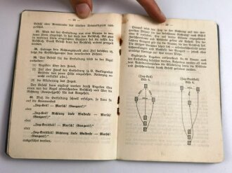 H. Dv. 130/8 "Ausbildungsvorschrift für die Infanterie" Heft 8, 105 Seiten, datiert 1936, DIN A6