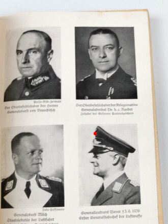 "Der Dienstunterricht in der Luftwaffe" Jahrgang 1939, 290 Seiten