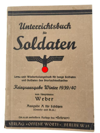 "Unterrichtsbuch für Soldaten" Ausgabe A...