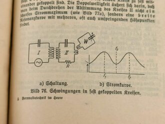 H. Dv. 125/1 "Fernmeldetechnik im Heere" Heft 1 Allgemeine Elektrizitätslehre, 116 Seiten, DIN A5