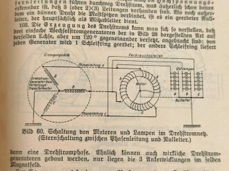 H. Dv. 125/1 "Fernmeldetechnik im Heere" Heft 1 Allgemeine Elektrizitätslehre, 116 Seiten, DIN A5