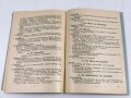 "Die Sonderdienste der Unteroffiziere und Eingeteilten im inneren Dienst einer Einheit" datiert 1940, 28 Seiten, DIN A5