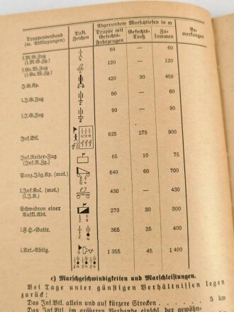 "Taktik im Rahmen des verstärkten Infanterie-Bataillons" datiert 1941, 223 Seiten, DIN A5