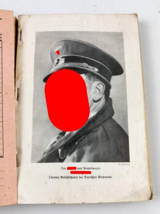 "Der Dienstunterricht im Heere, Ausgabe für den Panzerabwehrschützen" datiert 1940, 378 Seiten