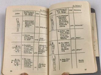 H. Dv. 472 "Ausbildungsvorschrift für Kraftfahrtruppen" Heft 1 die Ausbildung am Kraftfahrzeug, datiert 1933, 87 Seiten, DIN A6