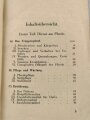 "Leitfaden - Dienst am Pferde, Reiten, Fahren, Beschirrung und Bespannung" datiert 1944, 317 Seiten, DIN A6