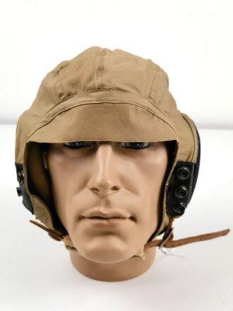 U.S. Army Air Force WWII, Type AN-H-15 Flight Helmet in very good condition, size Large