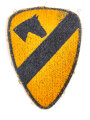 U.S. WWII , shoulder patch 1st Cavalry, uniform removed