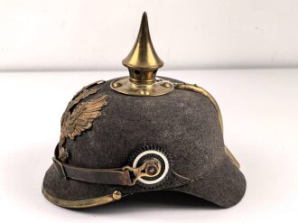 1. Weltkrieg Preussen, Ersatz Pickelhaube für...