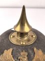 1. Weltkrieg Preussen, Ersatz Pickelhaube für Mannschaften aus Filz in gutem Gesamtzustand