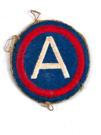 U.S. WWII , shoulder patch Third Army, uniform removed