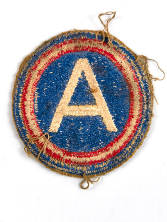 U.S. WWII , shoulder patch Third Army, uniform removed