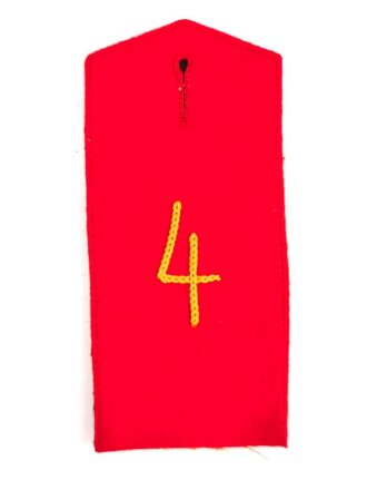 Preussen , einzelne Schulterklappe für einen Angehörigen im Pionier Regiment Nr. 4 Magdeburg