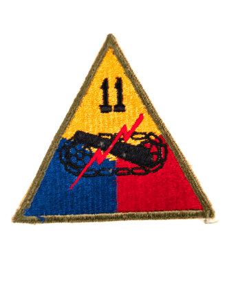 U.S. WWII , shoulder patch 11th Armored Division