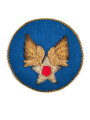 U.S. WWII , shoulder patch Army Air Force, hand embroidered