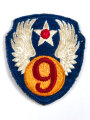 U.S. WWII , shoulder patch ninth Air Force