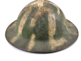 U.S. WWI , Steel helmet M1917. Original paint, missing liner