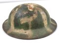 U.S. WWI , Steel helmet M1917. Original paint, missing liner