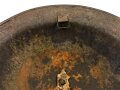 U.S. WWI , Steel helmet M1917. Original paint, missing liner