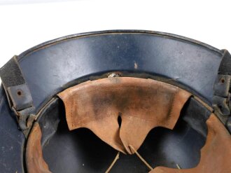 Stahlhelm Luftschutz. In allen Teilen Original, ungereinigtes Stück