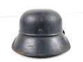 Stahlhelm Luftschutz. In allen Teilen Original, ungereinigtes Stück