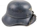 Stahlhelm Luftschutz. In allen Teilen Original, ungereinigtes Stück